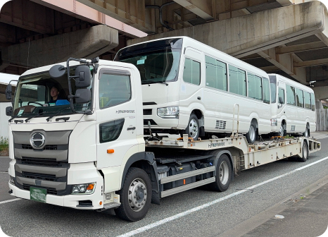 コースター対応トレーラ